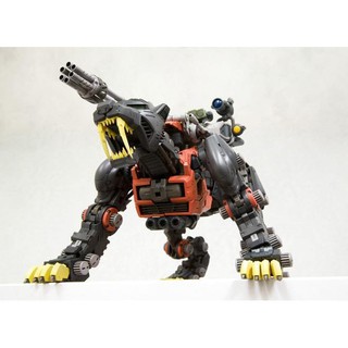 Mô hình lắp ráp 1/72 Zoid Saber Tiger Schwartz Ver Black Knight