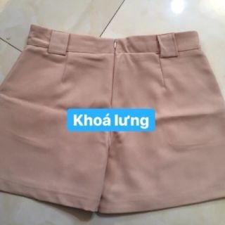 Quần short công sở cao cấp chất liệu vitex