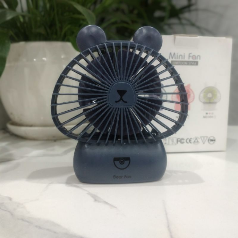 Quạt tích điện cầm tay mini hình thú