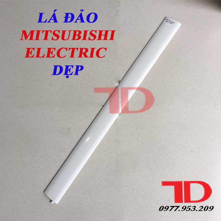 Chuyển hướng gió điều hòa, cánh đảo dàn lạnh điều hòa Mitsubishi Electric dẹp