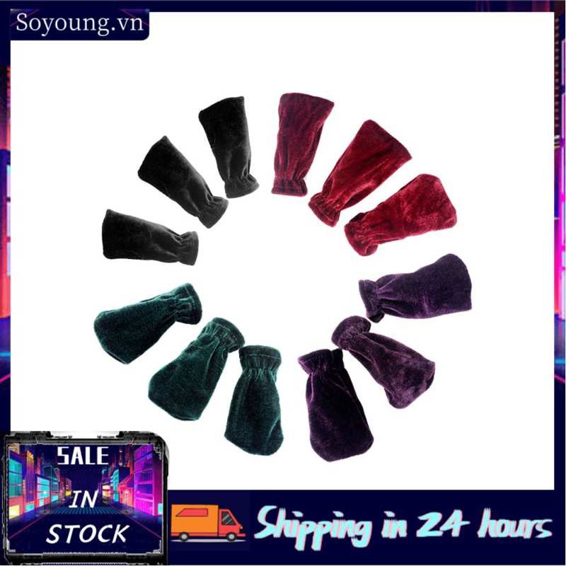 Set 3 Bọc Bàn Đạp Đàn Piano Chống Bụi 4 Màu