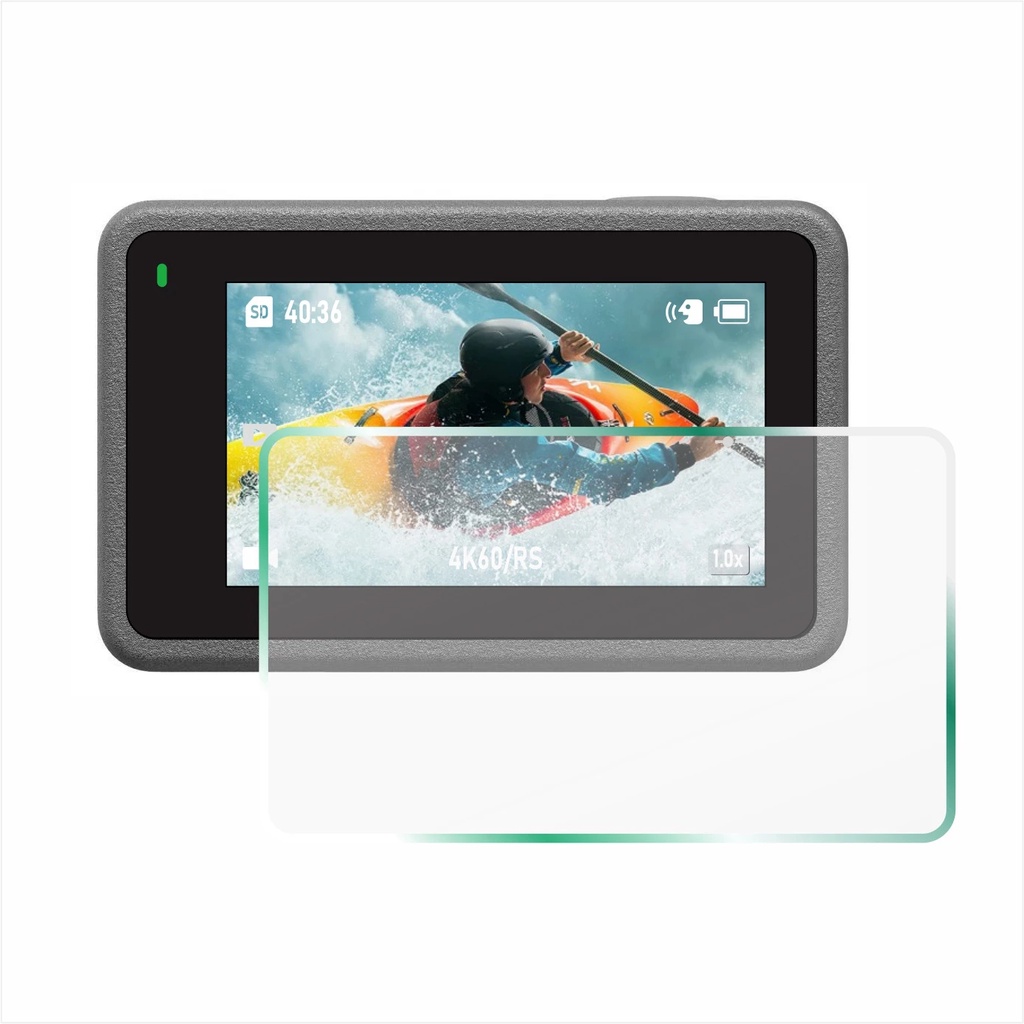 Kính Cường Lực Bảo Vệ Màn Hình Chống Trầy Xước Cho DJI Osmo Action 3 / 3
