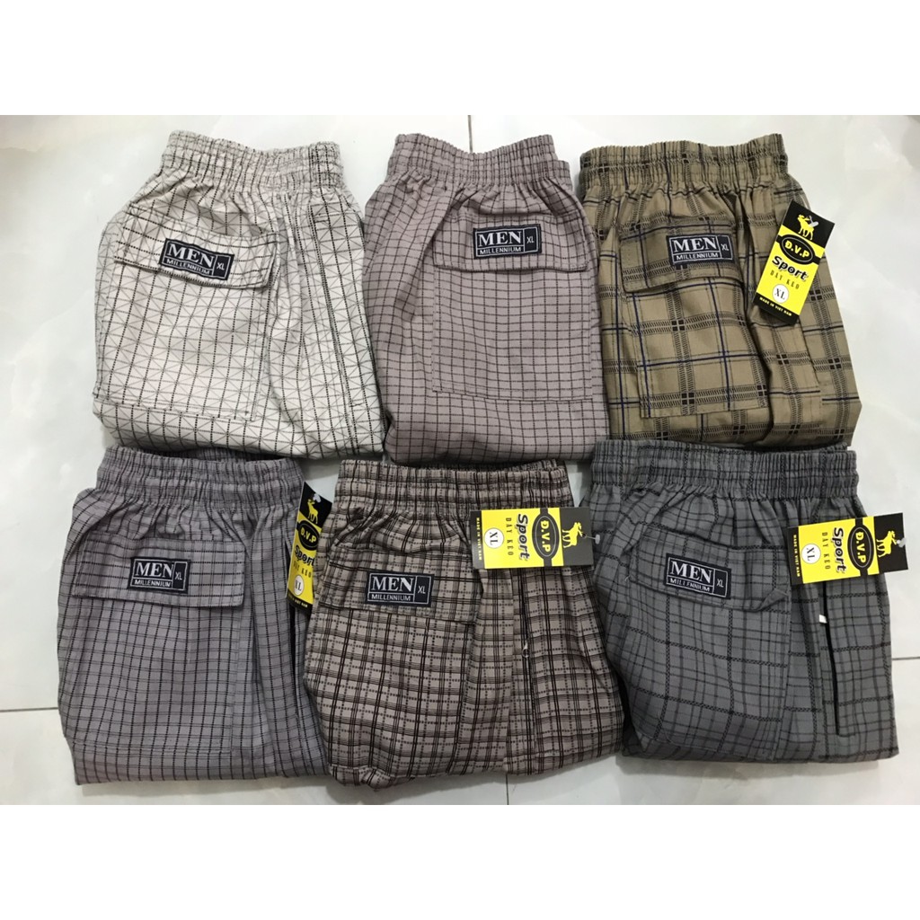 COMBO 6 QUẦN ĐÙI NAM HÌNH CON NAI VẢI MỀM MỊN BỀN MÀU