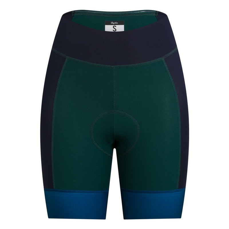 Quần short đi xe đạp Rapha lưng cao có mút đệm