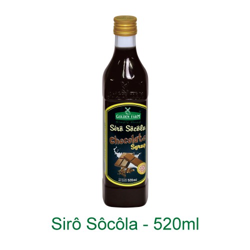 Siro Socola Golden Farm 520ml