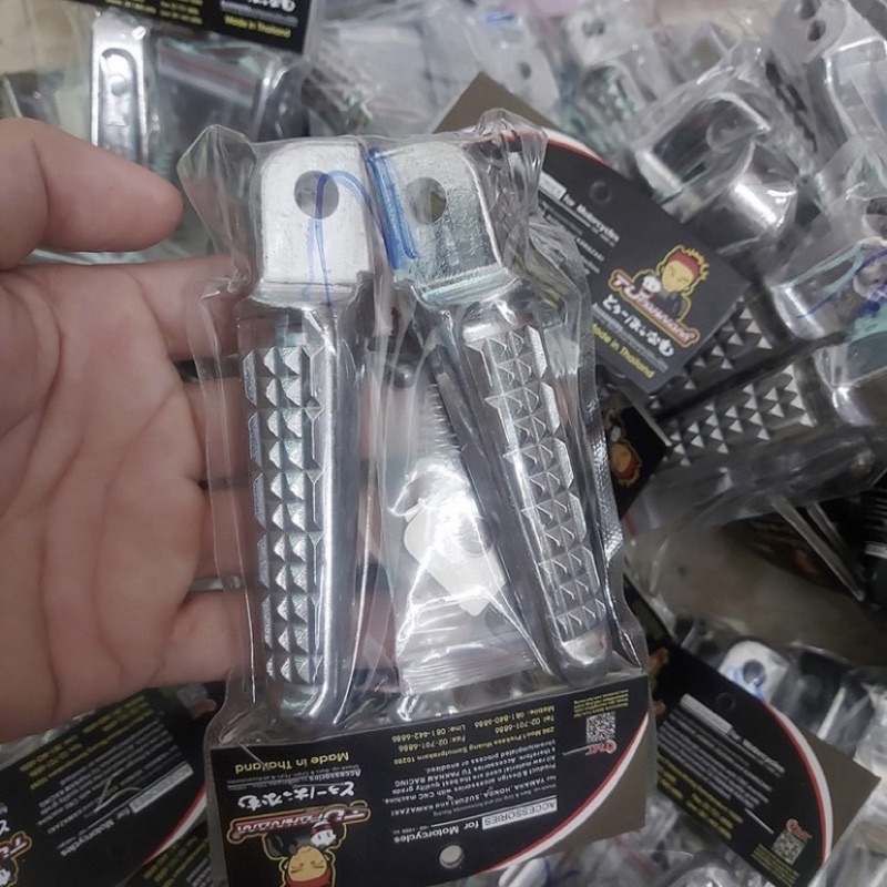 Gác để chân sau xe Wave 110 s110 100 alpha 50cc rsx nhỏ thái zx dài