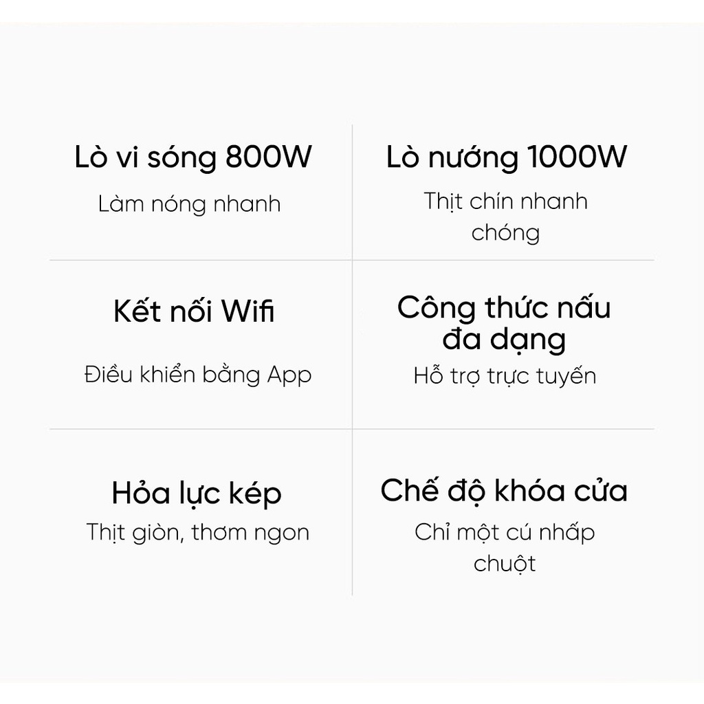 Lò vi sóng thông minh Mijia 23L WK001