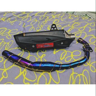 Pô r9 cổ bầu hơi titan cho ex135 150 Winner