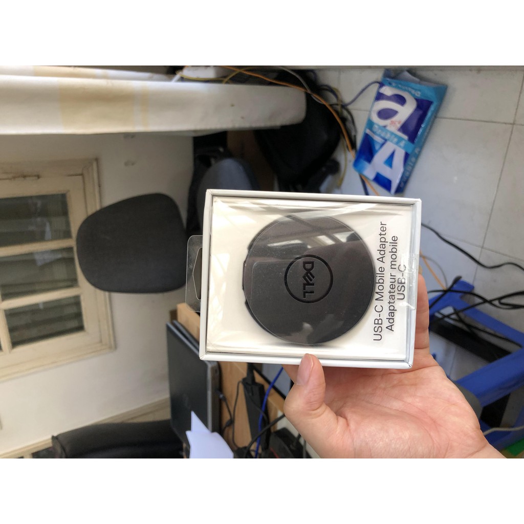 Bộ chuyển đổi Dell USB-C Mobile Adapter DA300 to USB/HDMI/LAN/DisplayPort/VGA