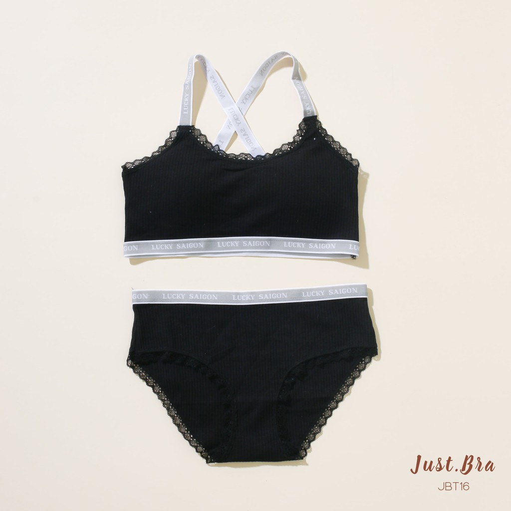 Set đồ tập Just Bra thun gân siêu mềm mại JBT16 | BigBuy360 - bigbuy360.vn
