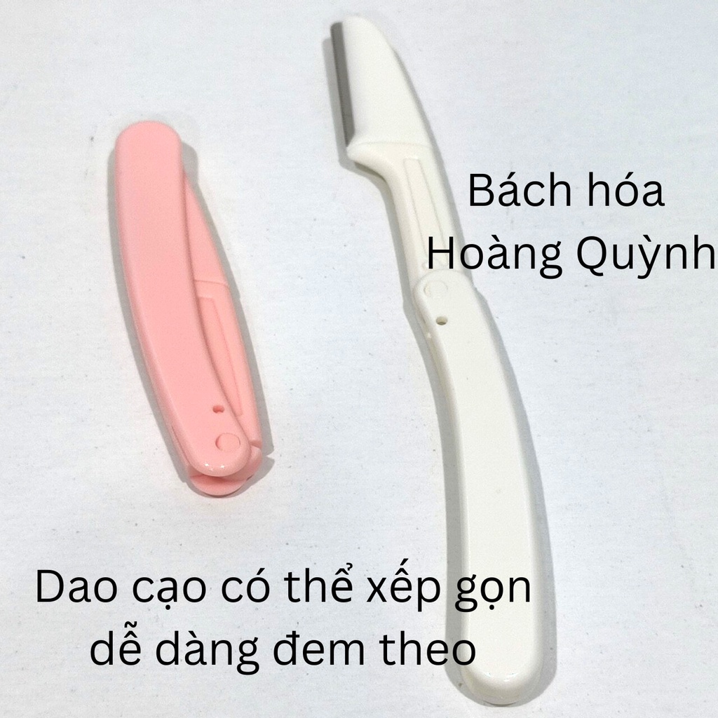 (Hàng mới) Vĩ 3 cây dao cạo lông mày