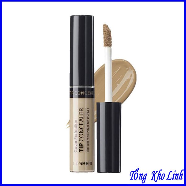 Kem Che Khuyết Điểm The Saem Cover Perfection Tip Concealer (6.5g)