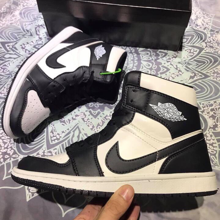 [Sale Sốc] giày jordan đen trắng cao cổ, jordan panda | BigBuy360 - bigbuy360.vn