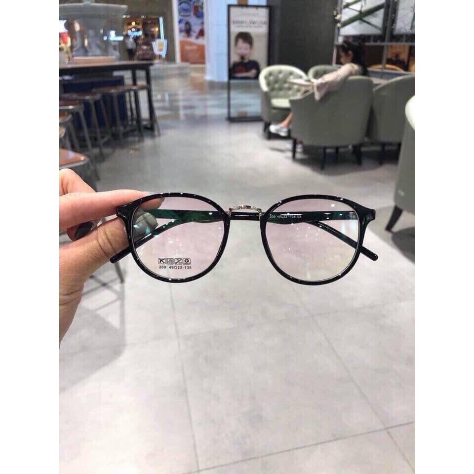 Gọng kính cận Hàn Quốc 209 form bầu cực kỳ dễ thương trong suốt siêu sang chảnh (209) - Gọng dẻo hàn quốc 209 | BigBuy360 - bigbuy360.vn
