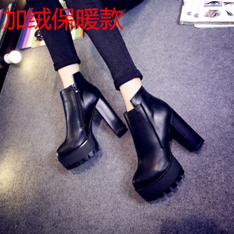 Giày Bốt Cao Gót Thời Trang Thu Đông Cho Nữ Giới