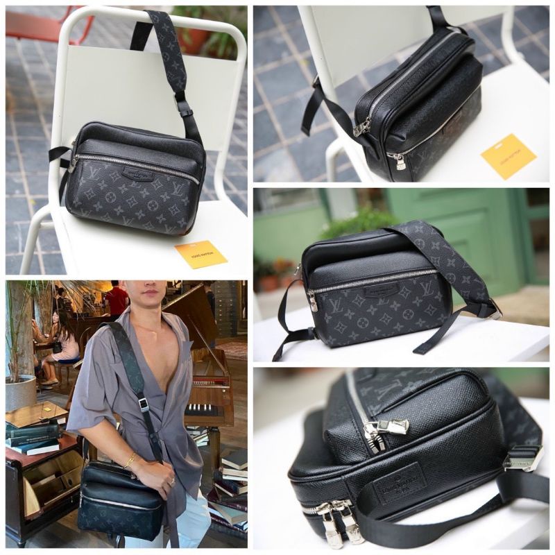 Túi đeo chéo nam LV Outdoor size24cm tag bạc cực đẹp trẻ trung fullbox bill nguyên seal