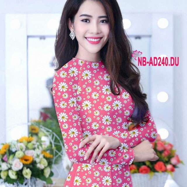 Vải áo dài nguyên bộ lụa nhật