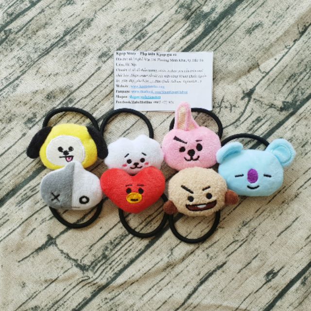 Buộc tóc BT21 BTS