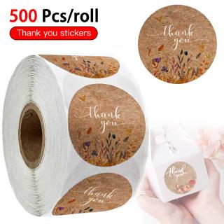 Cuộn Sticker Dán Chữ Thank You Trang Trí