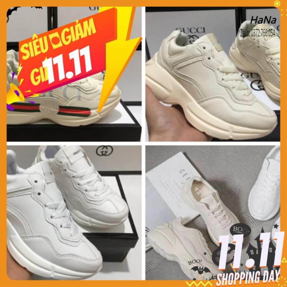 | Real | (FREE SHIP + ẢNH THẬT)  GIÀY GUCCI HOT- HANA SNEAKER SẴN KHO NEW 2020 , 2020 new 🌟 : 🛫. . ♭ 2021 " ! ⁿ `