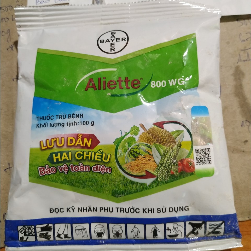 Thuốc Trừ Bệnh Cây Trồng Aliette 800WG (gói 100g)