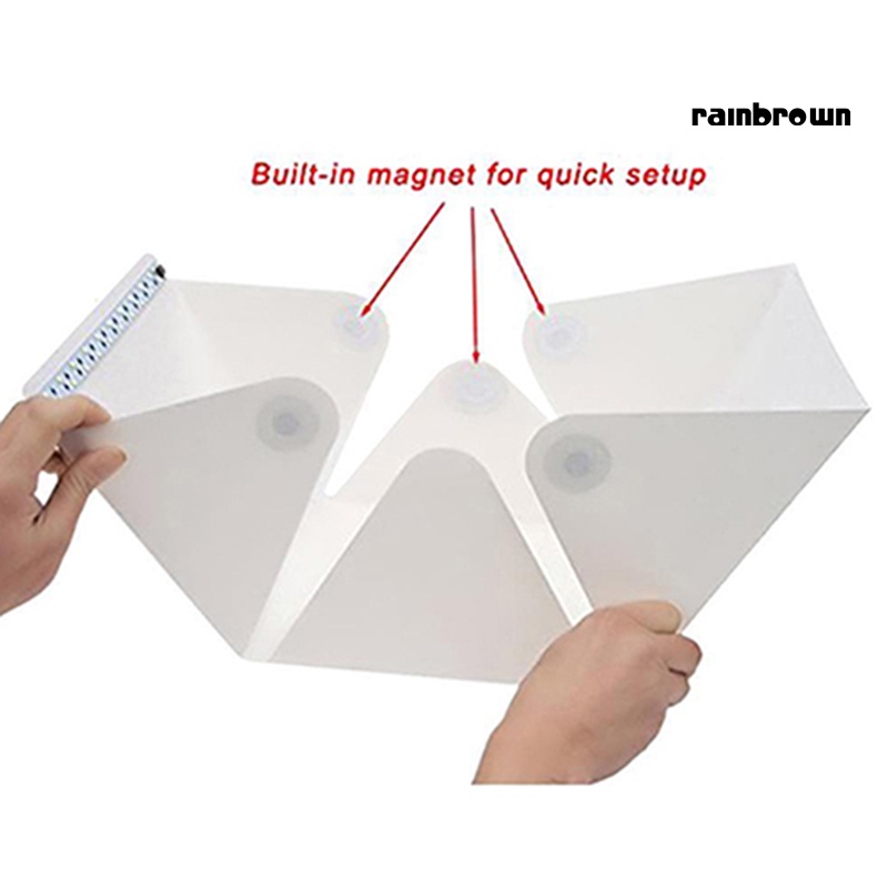 Hộp Phông Nền Chụp Ảnh Sản Phẩm Có Đèn Led