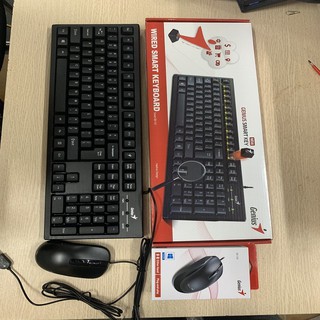 Combo Bộ Bàn Phím Genius KB-101 và Chuột DX120