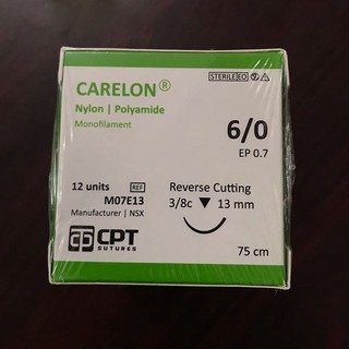 Chỉ nhấn mí CPT 6/0 (12sợi/hộp)