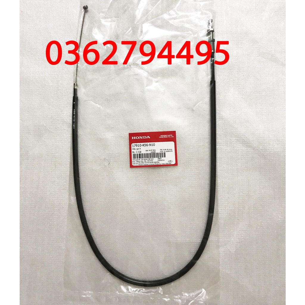 Dây ga  A và B Winner v1/Winner X/Winner V3 Zin chính hãng Honda