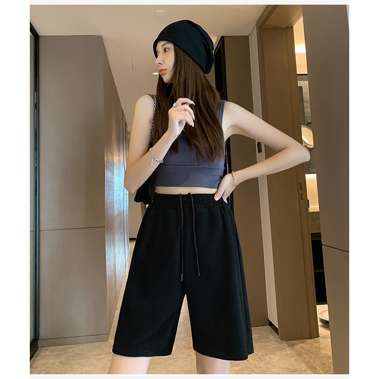 Quần Short Form Rộng TÚI HEART Chất Thun Cotton Dày Dặn_VIETCEN