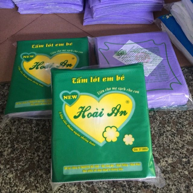 Combo 5 bịch tấm lót phân xu Hoài An 3 lớp hàng loại 1