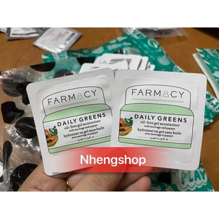 [Sample] Kem dưỡng ẩm Farmacy Daily Greens Oil free Gel Moisturizer