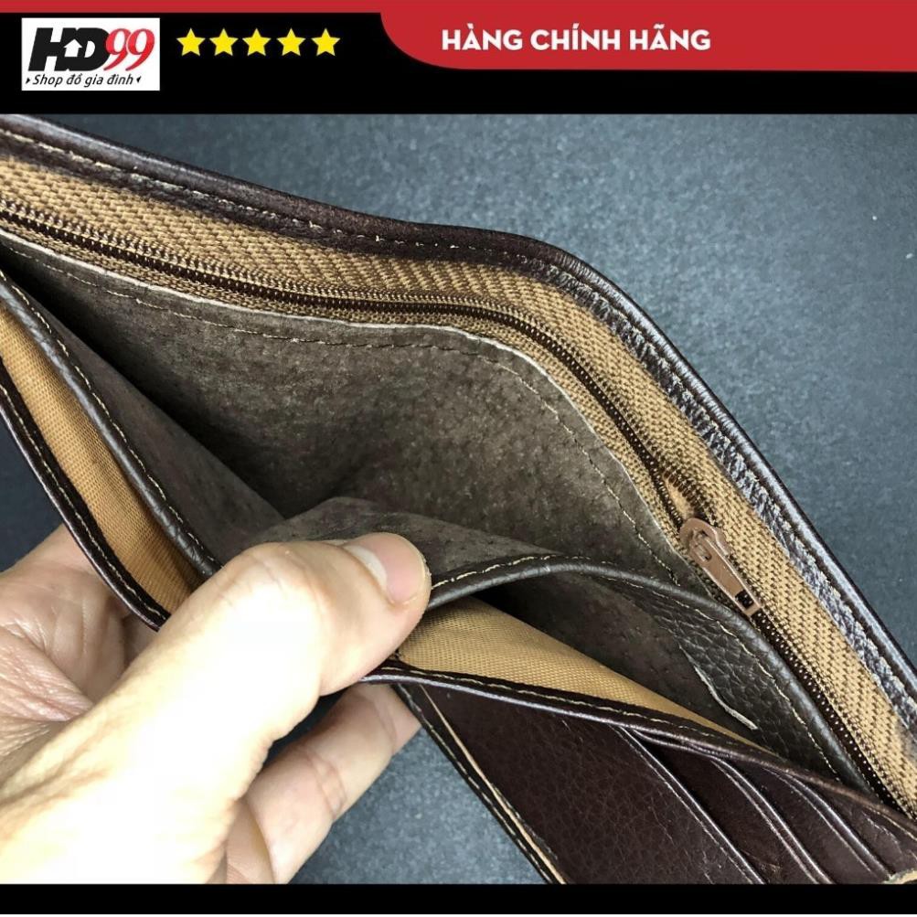 Ví Nam Da Bò Cao Cấp H2 Loại Nhỏ Chất Liệu PU Dùng Từ 5-7 Năm Dáng Basic Không Sợ Lỗi Mốt  ྇