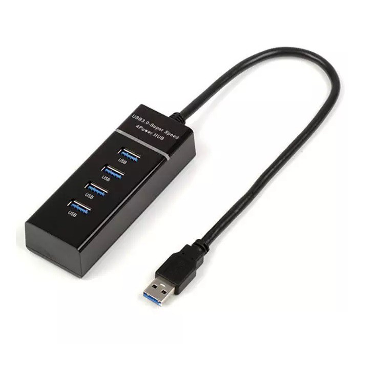 Hub chia cổng Usb 3.0 Cabos 303 - Thiết bị chia 4 cổng Usb - Hub Usb 4 ports 3.0 Cabos 303