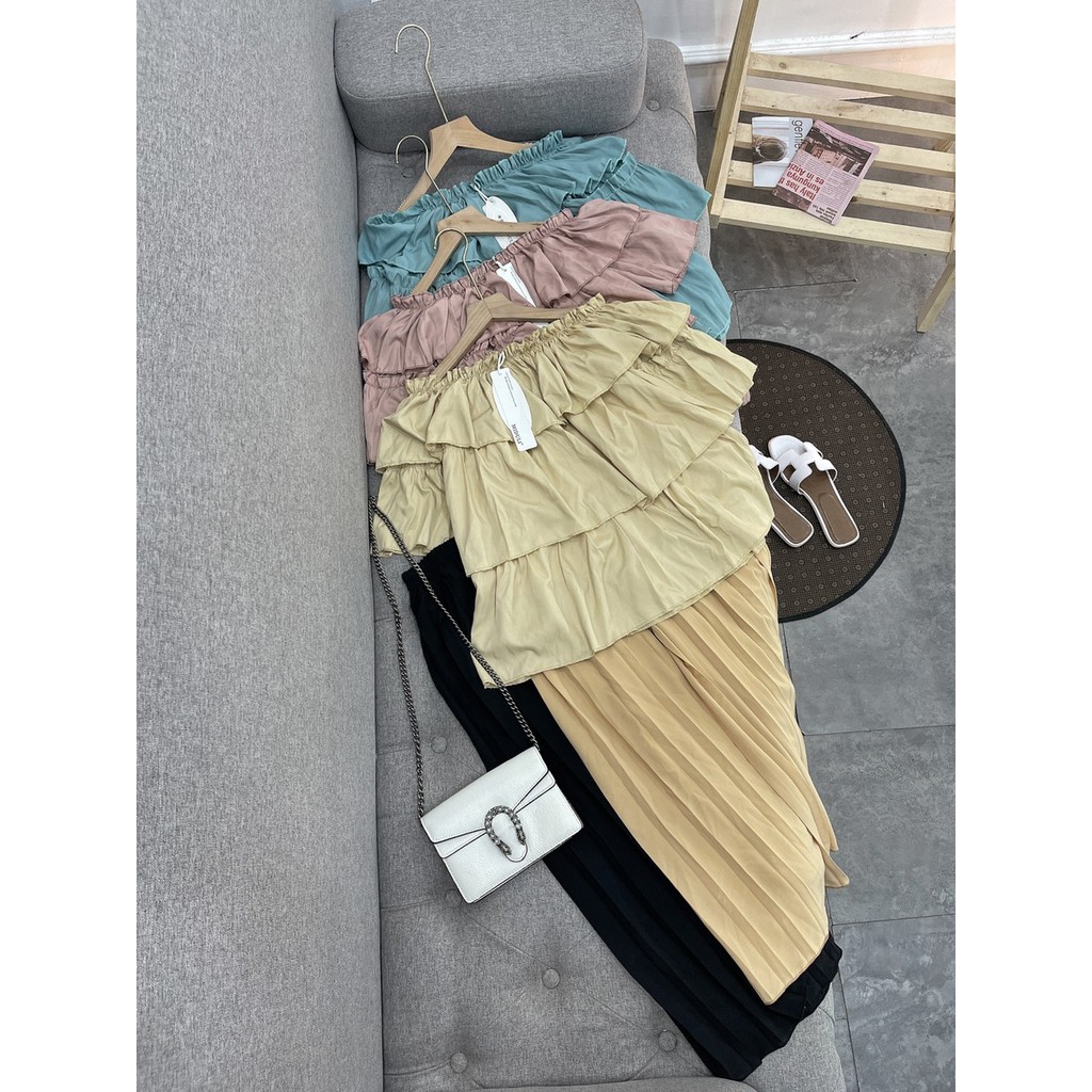 Set đồ nữ cá tính, set váy bộ đi chơi sang chảnh mùa hè đẹp 8A00017 | BigBuy360 - bigbuy360.vn