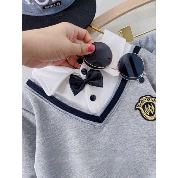 Set Bộ Công Tử Mùa Thu Cho Bé Trai