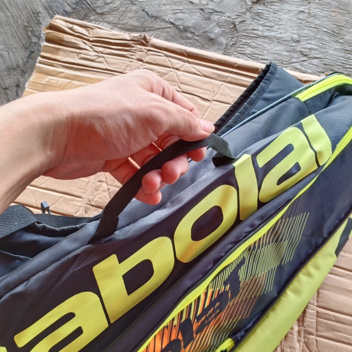 Balo Đựng Vợt Cầu Lông / Tennis Babolat 117971 Màu Đen / Xanh Lá