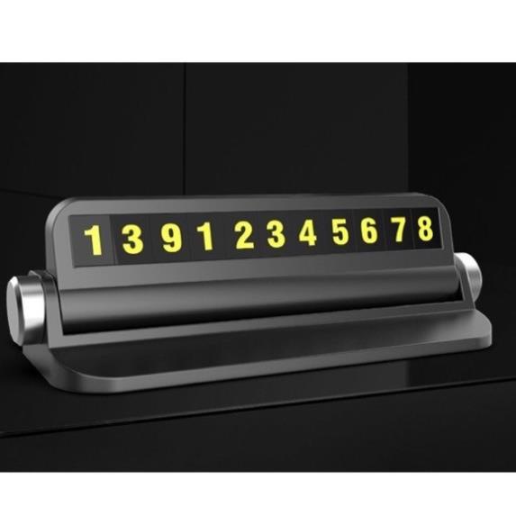 Bảng ghi số điện thoại kèm giá đỡ điện thoại đặt taplo khi đỗ xe ô tô - Loại bảng cam 6 dãy số | BigBuy360 - bigbuy360.vn