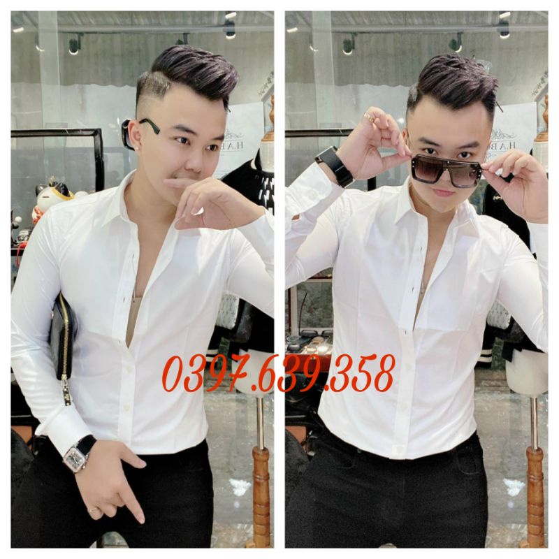 ❣️SƠ MI TRẮNG ACOOLA Chính Hãng -CHẤT ĐẸP ❤ SẴN HÀNG