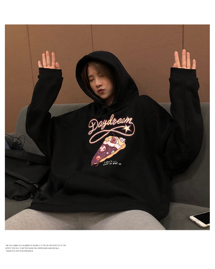 NRVP Áo hoodie dáng rộng thời trang 2020 dành cho nữ