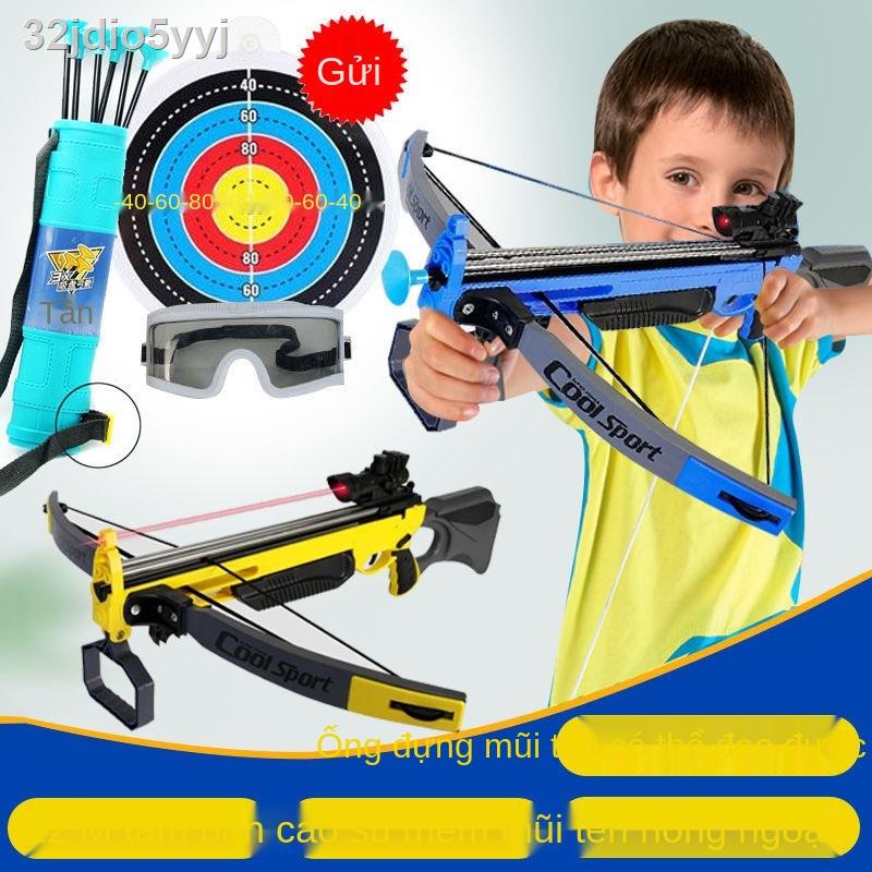 ▼◈◈Đồ chơi cung tên cho cậu bé 438 Bộ bắn cung cỡ lớn Cốc hút Bắn súng nỏ và súng bắn tên Đồ chơi trẻ em ngoài trời