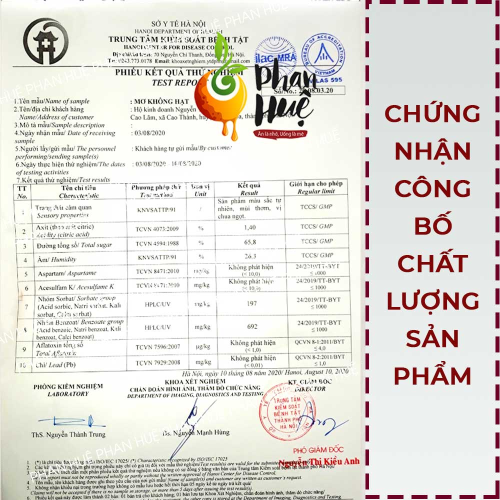 Mơ dẻo chua ngọt không hạt 100g 300g 500g - Ô Mai Phan Huệ. Không đường. Hàng xuất khẩu. Đặc sản Hà Nội