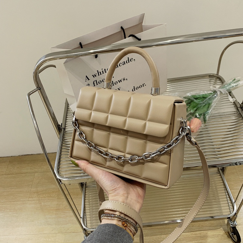 Túi Đeo Chéo Hình Vuông Nhỏ Kẻ Sọc Ca Rô Thời Trang Mùa Hè Hàng Mới 2022 Cho Nữ