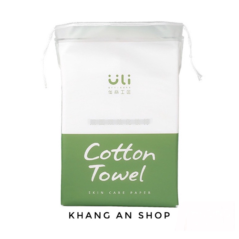 Bông tẩy trang ULI Cotton Towel 200 miếng