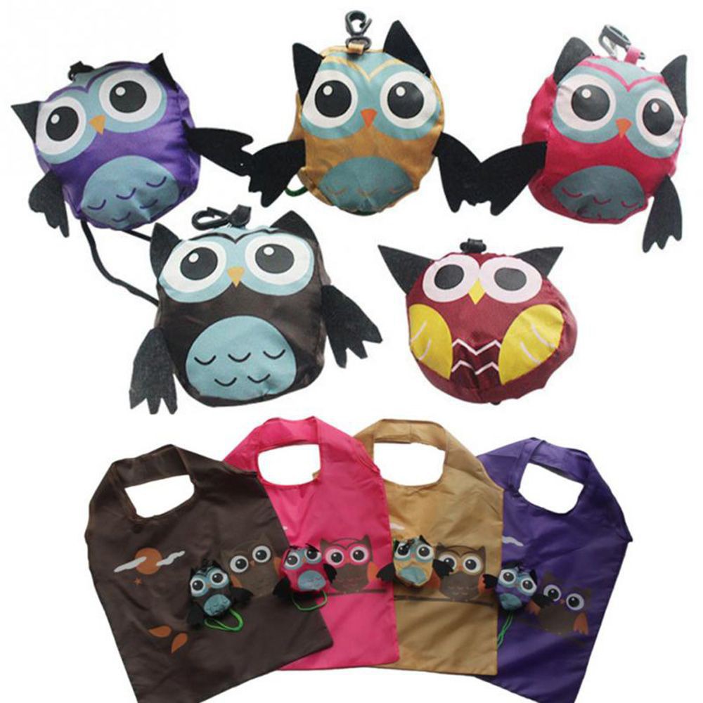 Túi mua đồ, hình con cú, có thể tái sử dụng | BigBuy360 - bigbuy360.vn