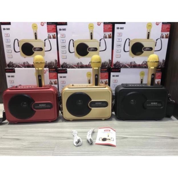 Loa Karaoke SD-501 Tặng Mic Không Dây Hát siêu hay