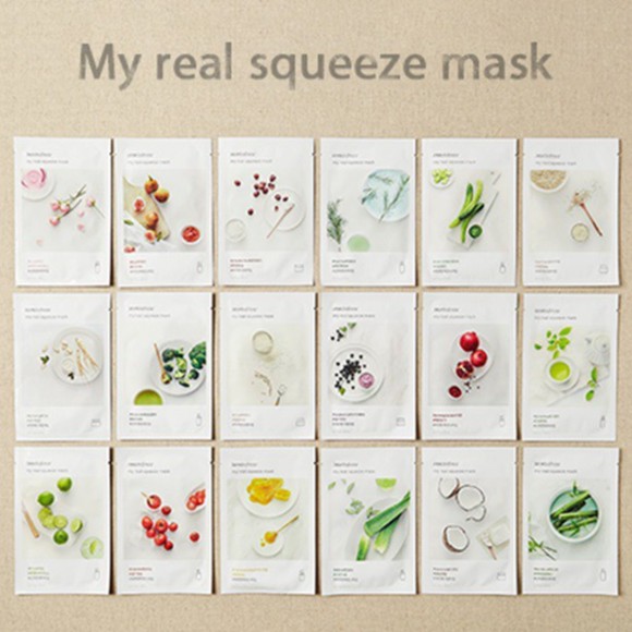 Mặt Nạ Innisfree My Real Squeeze Mask [ MẪU MỚI ]