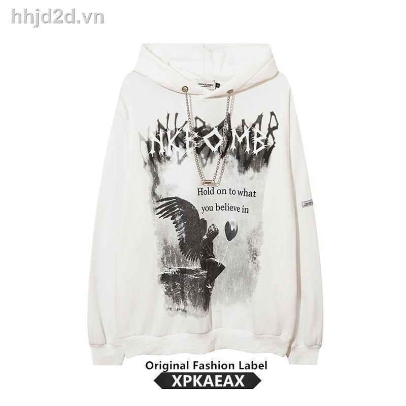 ❍✶Áo Hoodie Dày Dặn Phong Cách Đường Phố Cá Tính Cho Nam | BigBuy360 - bigbuy360.vn