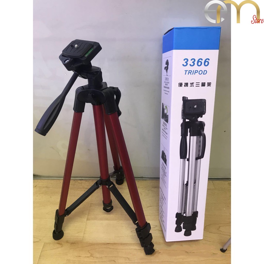 Gậy Chụp Ảnh Tự Sướng Tripod 3366 - Tripod 3120 Sefie Tuyệt Đỉnh Mua Kèm Remote, Đèn Sợ Trắng