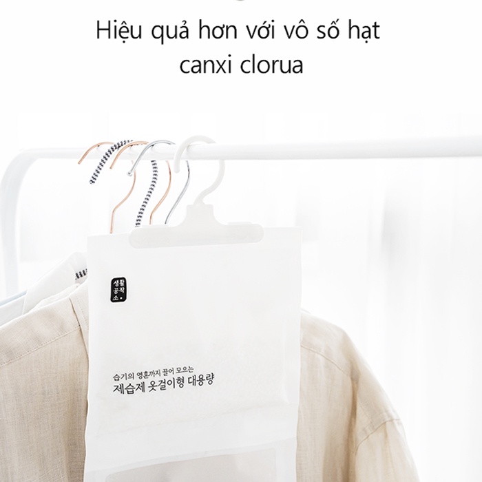 Túi Hút Ẩm Có Móc Treo Tiện Lợi Saengong 200g - K2V Shop